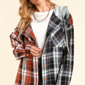 Haptic Long Sleeve Plaid Shirt (LS34)